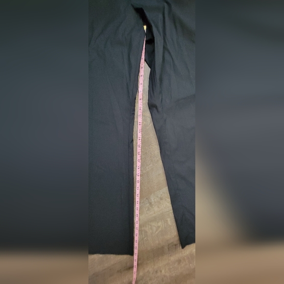 Vintg Y2K New York & Co. 7th Ave. Straight Leg Pant Women's 18 Black Lightweight - Picture 13 of 15